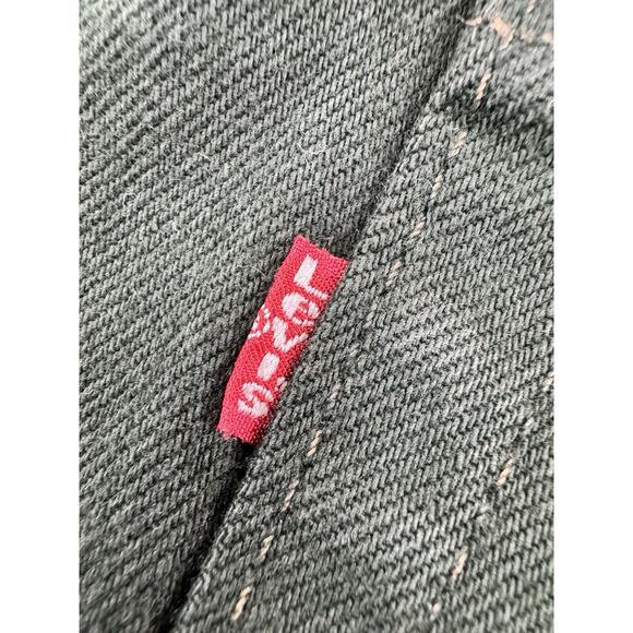 Vintage 1994 Levis 550 Womens 11 Relaxed Fit Tapered Leg Green USA Made Western - Picture 15 of 16